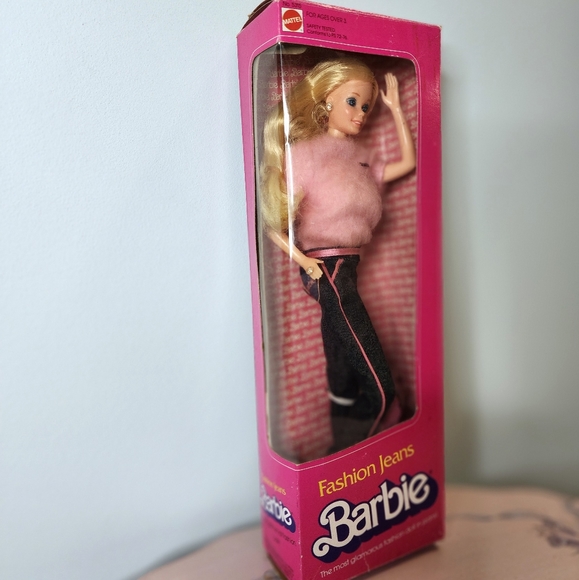 Barbie Fashion Jeans 1981 Year, Vintage Barbie Doll, Superstar Era - Picture 11 of 15